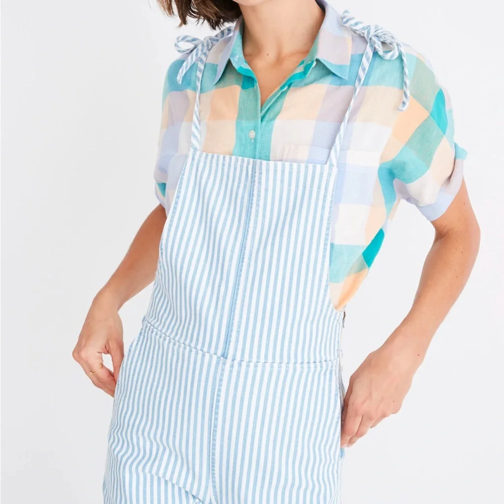 Madewell tie-strap overalls - Picture 6 of 8